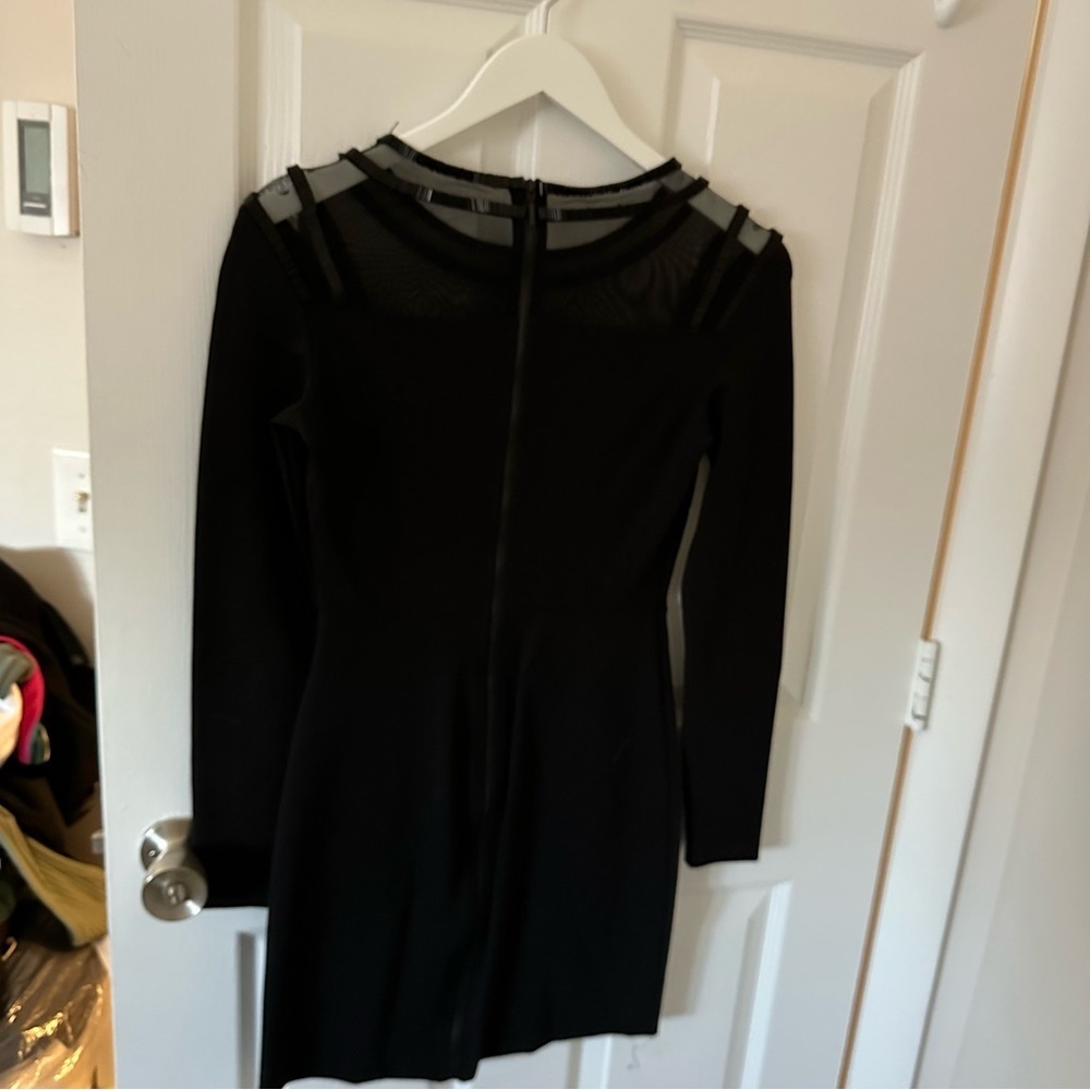 Black Long Sleeve Dress - Picture 5 of 7